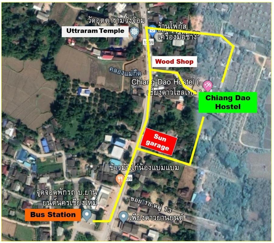 Chiang Dao Hostel Zewnętrze zdjęcie